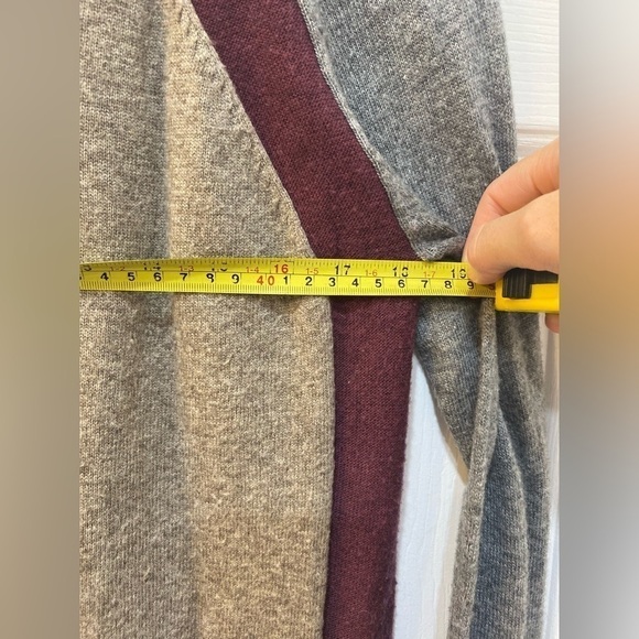 Revolve's John & Jenn Color Block Sweater Lightweight Long Sleeve Women's Size M - Picture 4 of 6